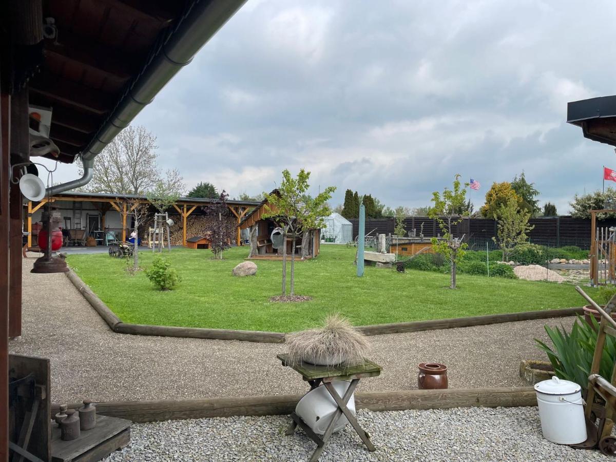 Pension Landhaus An Der Saale Bernburg Exteriér fotografie