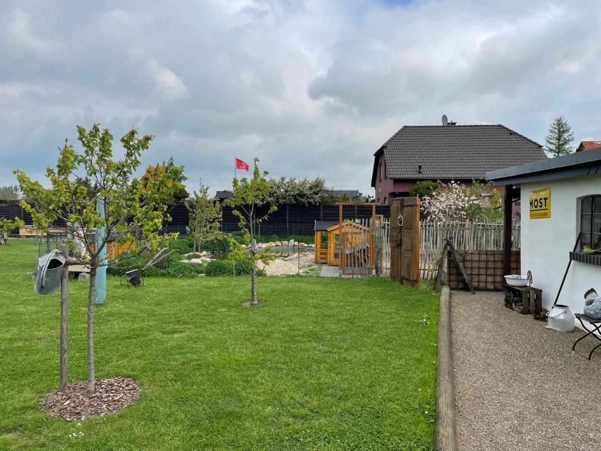 Pension Landhaus An Der Saale Bernburg Exteriér fotografie